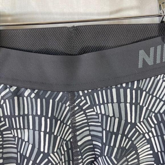Nike Grey Patterned Print Breathable Leggings Sz S - Picture 4 of 8
